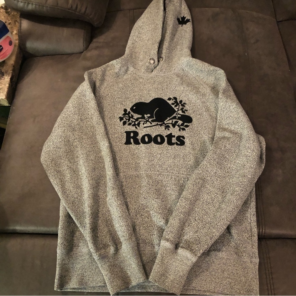 Grey Roots Logo Hoodie Size Small - Picture 1 of 5